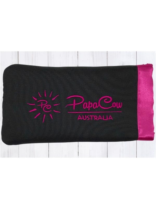 Raven Phone/Glasses Case (Pink Trim, Pink Text, Pink Logo)