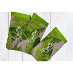 Green Foliage on Grey Phone/Glasses Case (L. Green Trim, White Text) - Image 2