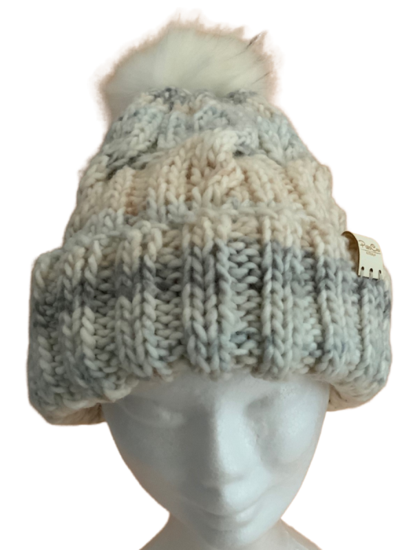 Seafoam Cable Beanie