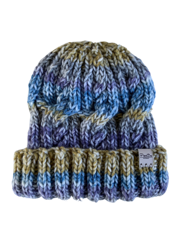 Coastal Mist Cable Beanie
