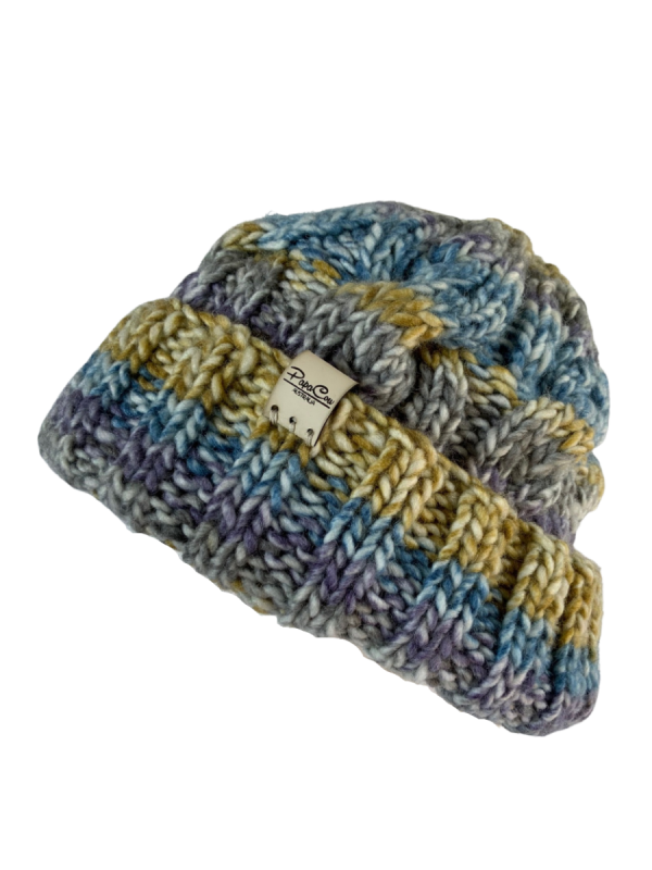 Coastal Mist Cable Beanie - Image 3