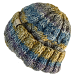 Coastal Mist Cable Beanie - Image 4