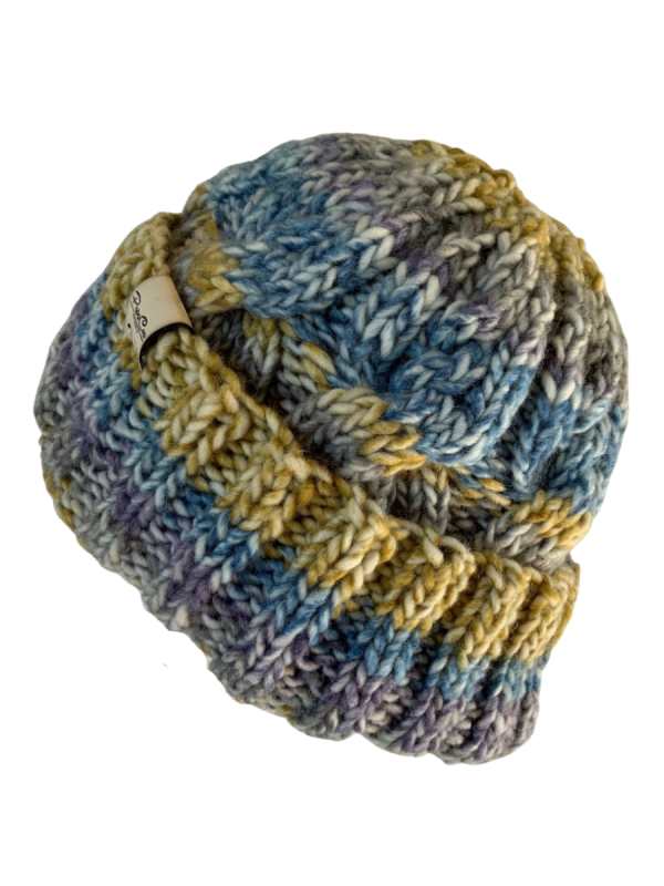 Coastal Mist Cable Beanie - Image 4