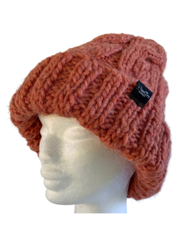 Cinnamon Cable Beanie