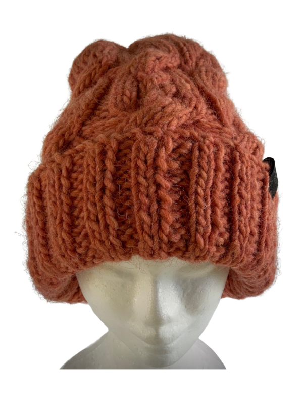 Chestnut Cable Beanie - Image 2