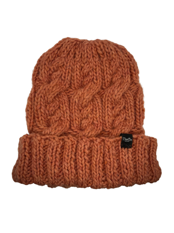 Chestnut Cable Beanie - Image 3