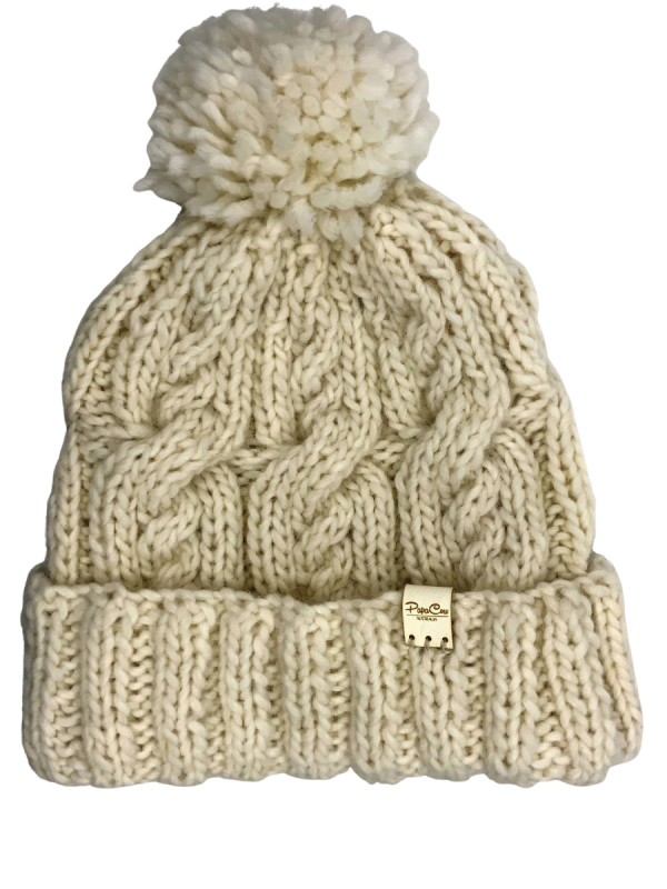 Pearl Cable Beanie - Image 2