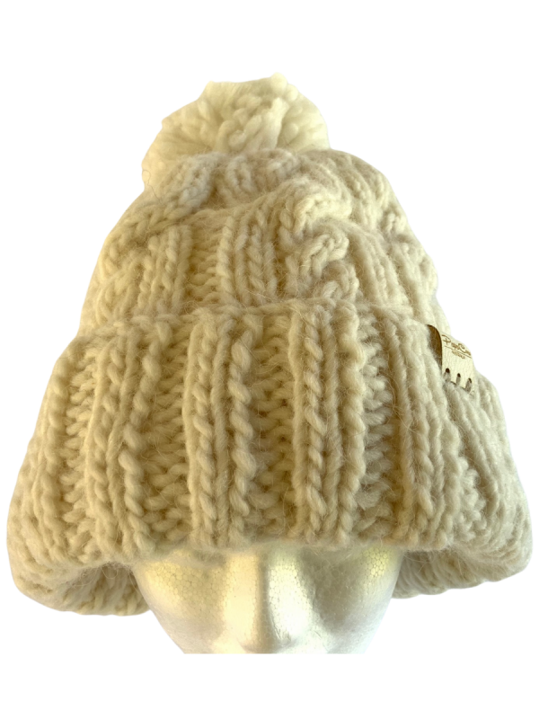 Pearl Cable Beanie - Image 3