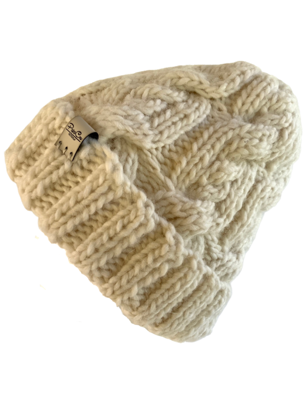 Alabaster Cable Beanie