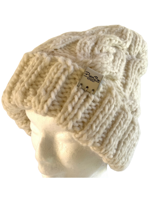 Alabaster Cable Beanie - Image 2