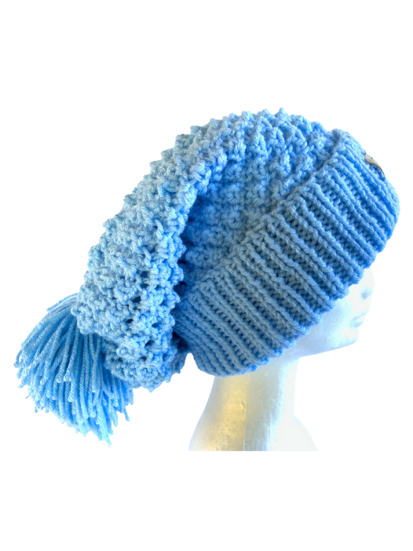 Sky Blue Slouchy Beanie
