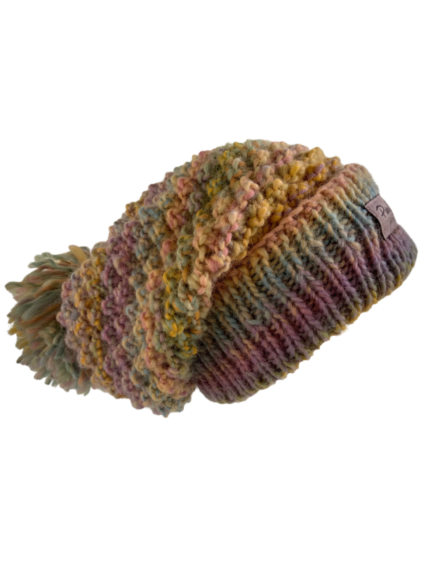 Multi Colour Slouchy Beanie