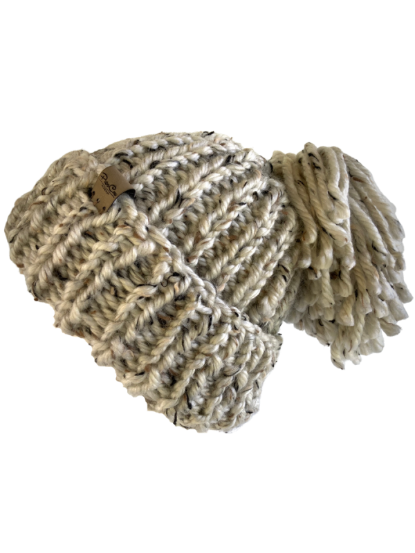Aspen Tweed Ribbed Beanie