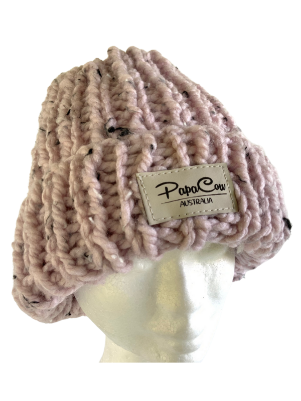 Musk Ribbed Beanie - Image 3