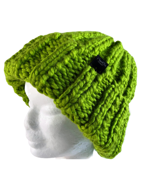 Chartreuse Green Fisherman's Beanie