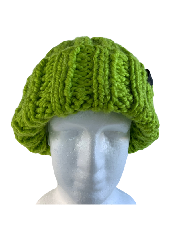 Chartreuse Green Fisherman's Beanie - Image 3