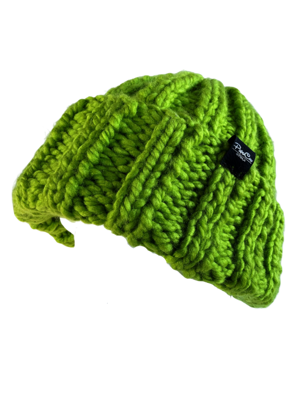 Chartreuse Green Fisherman's Beanie - Image 5