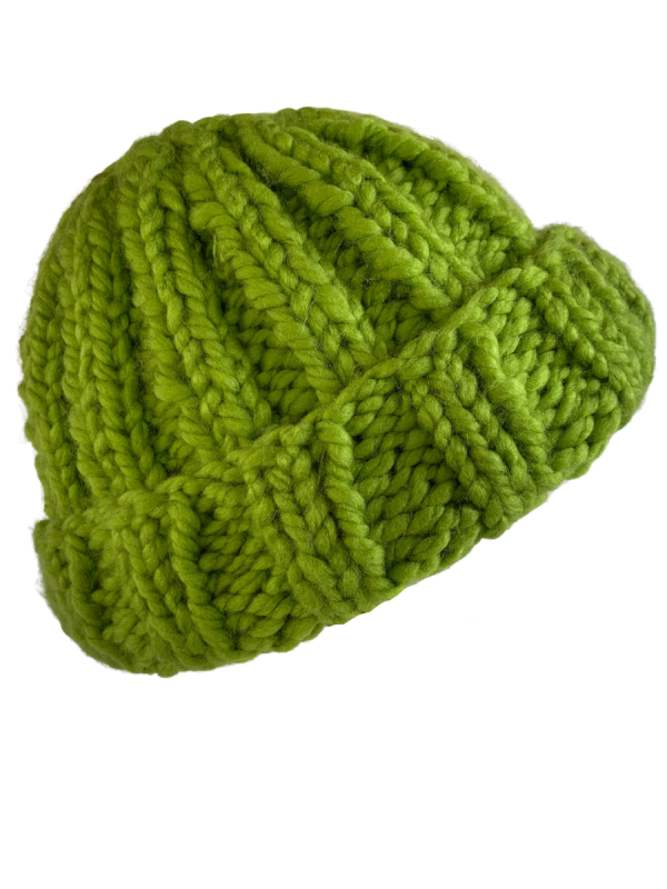 Apple Green Fisherman's Beanie - Image 2