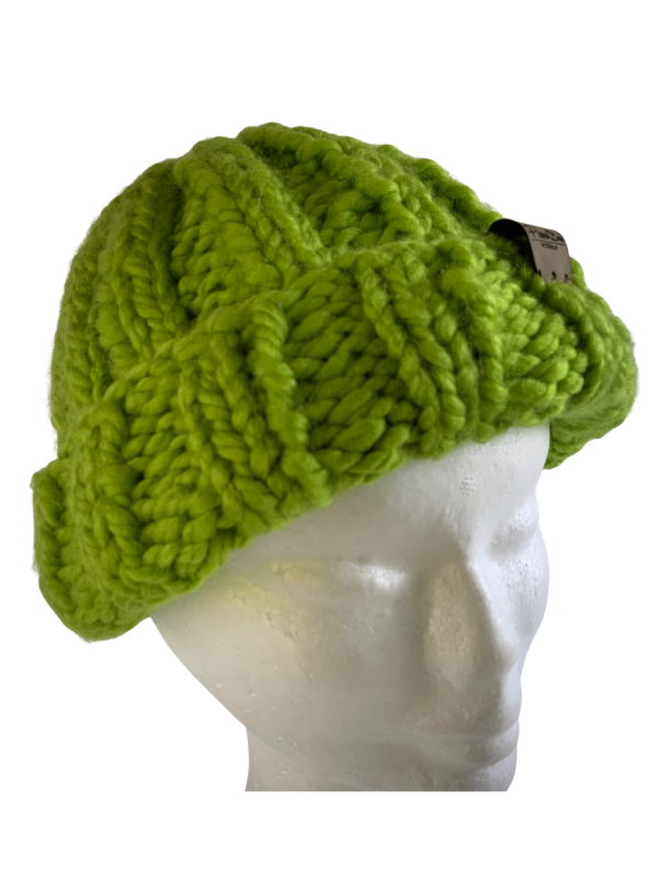 Apple Green Fisherman's Beanie - Image 3