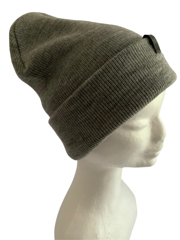 Grey Marle Cuff Beanie - Image 5