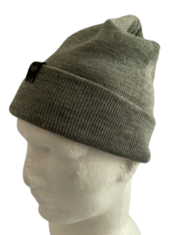 Grey Marle Cuff Beanie