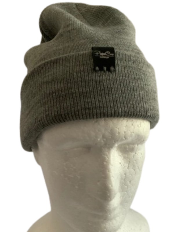 Grey Marle Cuff Beanie - Image 2