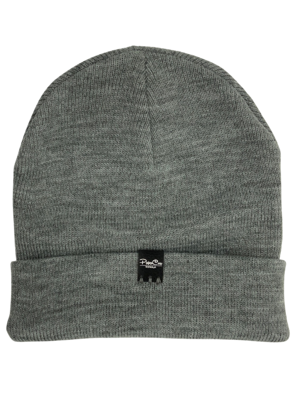 Grey Marle Cuff Beanie - Image 3