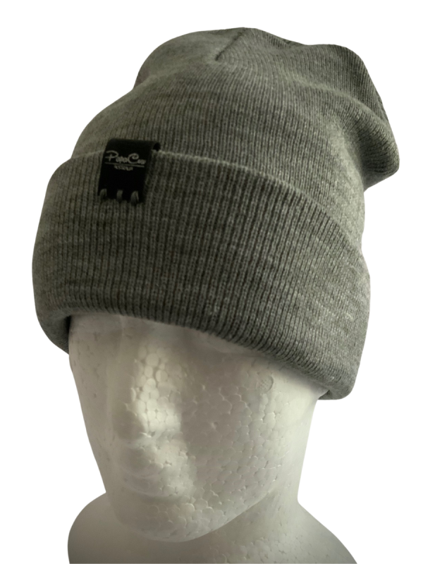 Grey Marle Cuff Beanie - Image 4