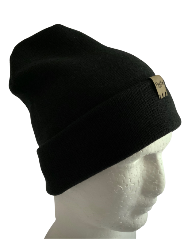Black Cuff Beanie