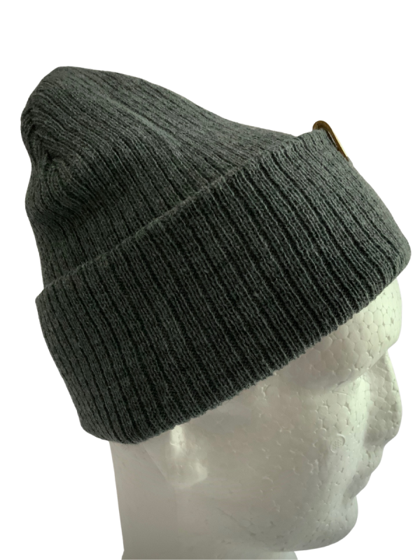 Grey Melange Brad Beanie - Image 2