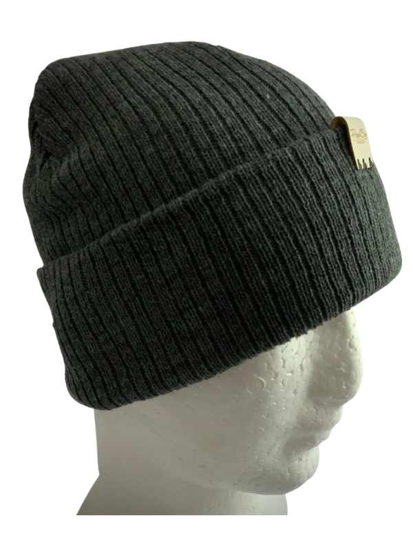 Grey Melange Brad Beanie