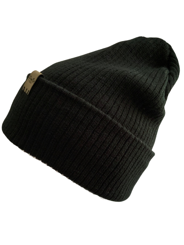 Black Brad Beanie