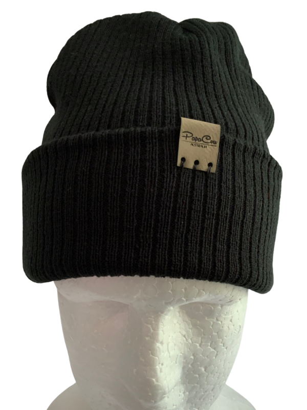 Black Brad Beanie - Image 6