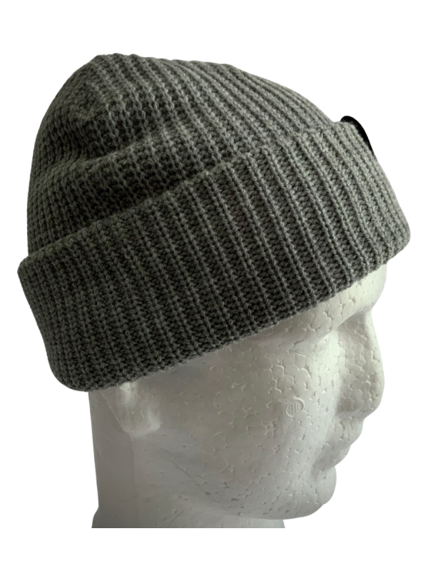 Grey Marle Cable Beanie