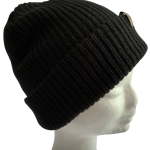 Black Cable Beanie - Image 5