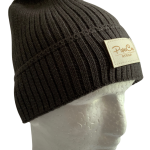 Dark Grey Melange Viral Beanie - Image 2