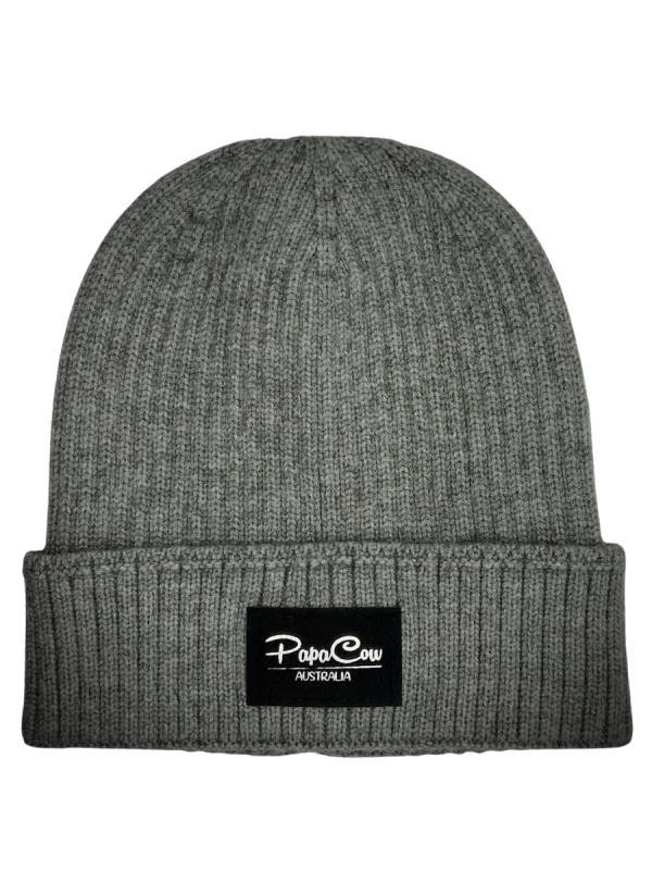 Grey Melange Viral Beanie