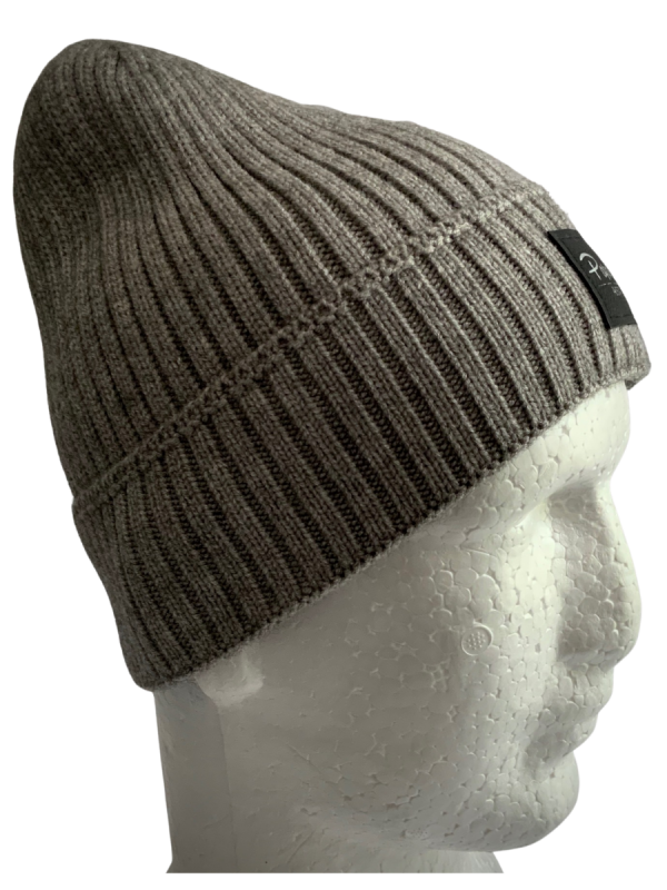 Grey Melange Viral Beanie - Image 4