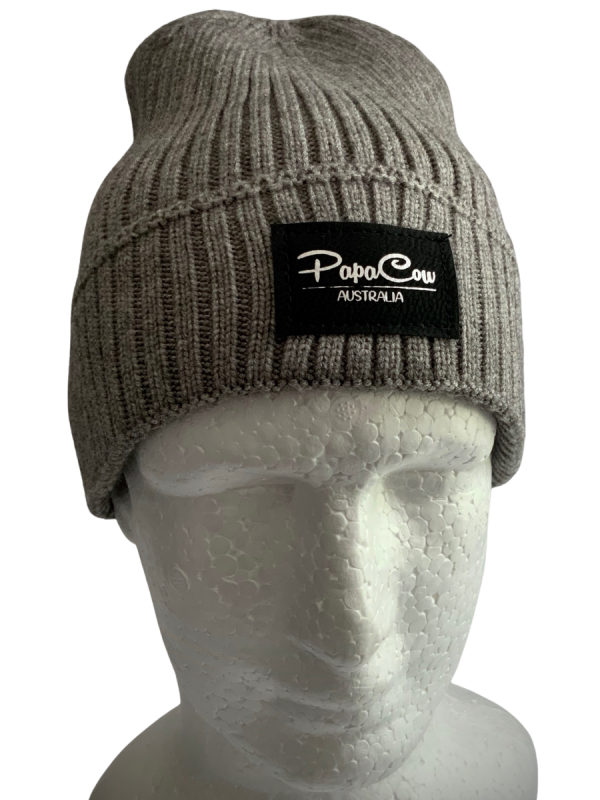 Grey Melange Viral Beanie - Image 5