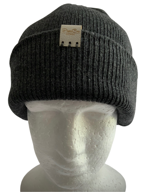 Asphalt Marle Knit Beanie - Image 3