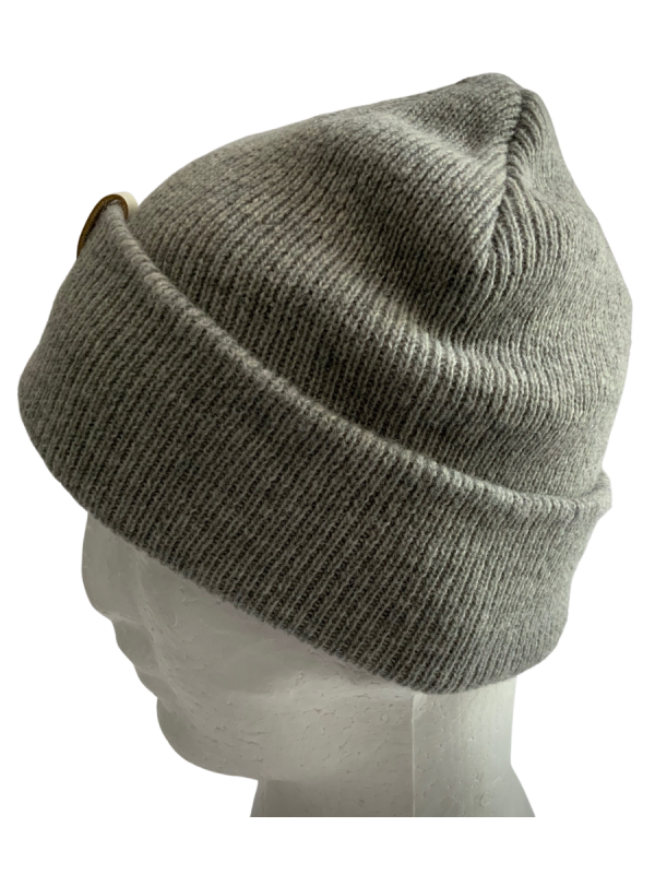 Grey Marle Knit Beanie - Image 2
