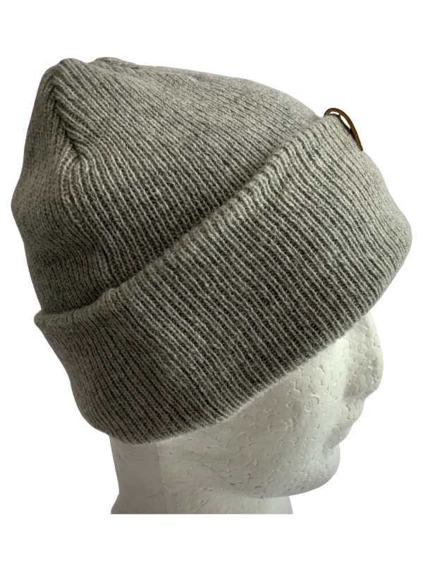 Grey Marle Knit Beanie - Image 4