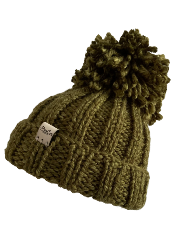 Joshua Tree Pom Pom Ribbed Beanie - Image 2