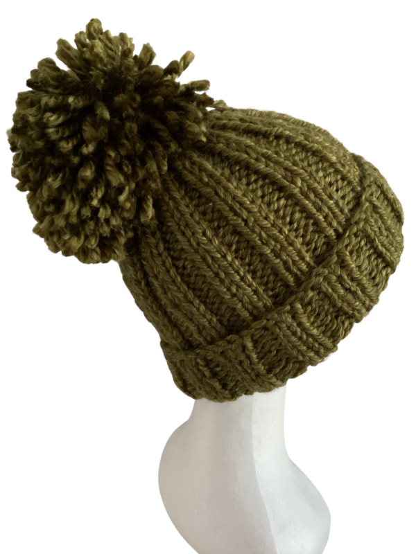 Joshua Tree Pom Pom Ribbed Beanie - Image 5