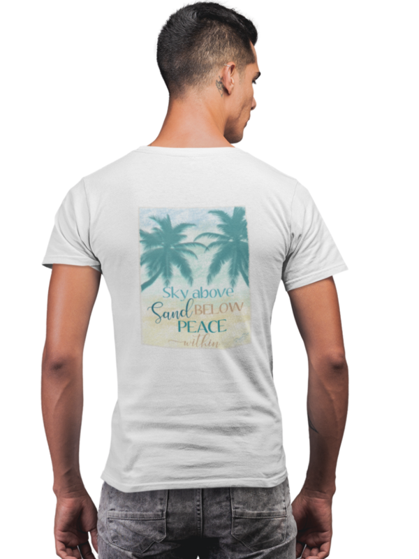 Men's Graphic T-Shirt - SKY ABOVE (back print)