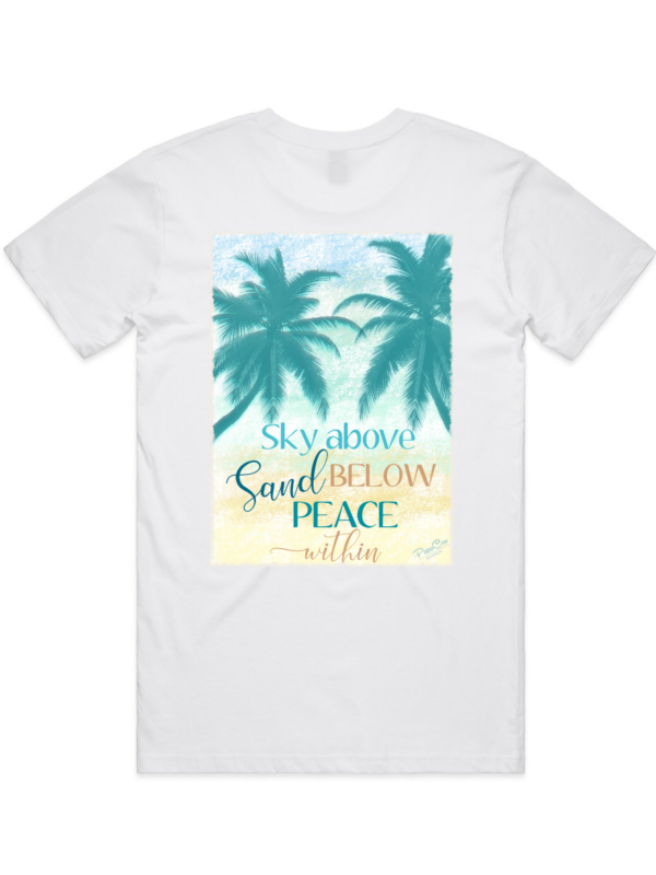 Men's Graphic T-Shirt - SKY ABOVE (back print) - Image 2