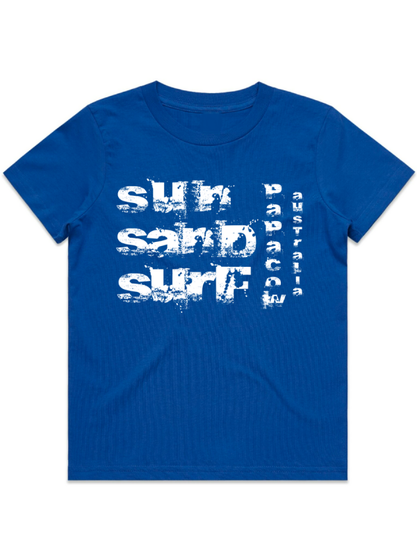 Kid's T-Shirt - SUN SAND SURF - Image 4