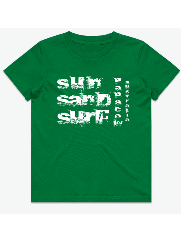 Kid's T-Shirt - SUN SAND SURF - Image 2