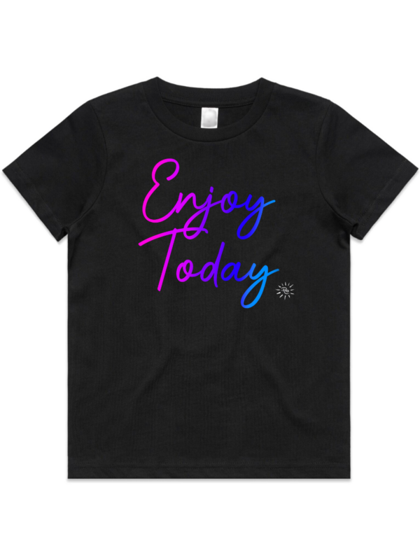 Youth T-Shirt - ENJOY TODAY - Image 4