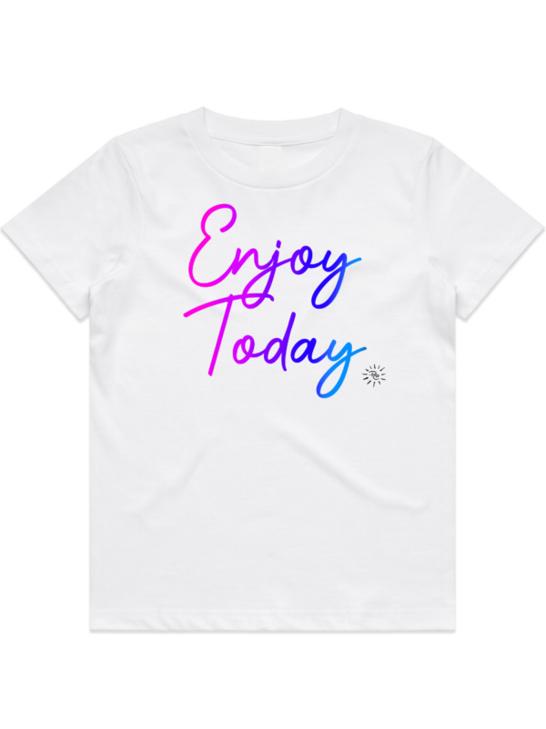 Youth T-Shirt - ENJOY TODAY - Image 2